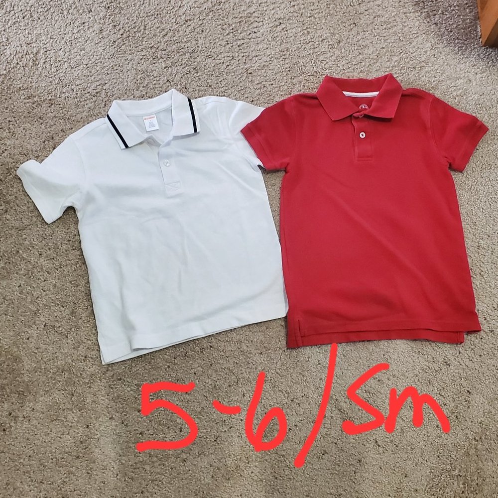 Bundle of Two Boys' Size Small "Polos"